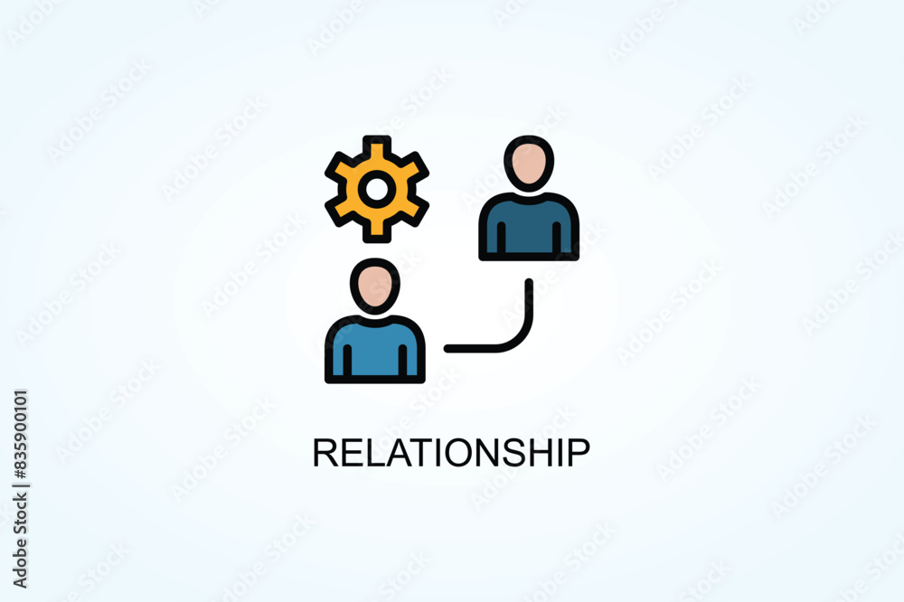 Relationship Vector Or Logo Sign Symbol Illustration Relationship Vector Or Logo Sign Symbol Illustration