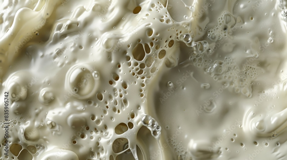 Close up macro abstract of curd Close up macro abstract of curd