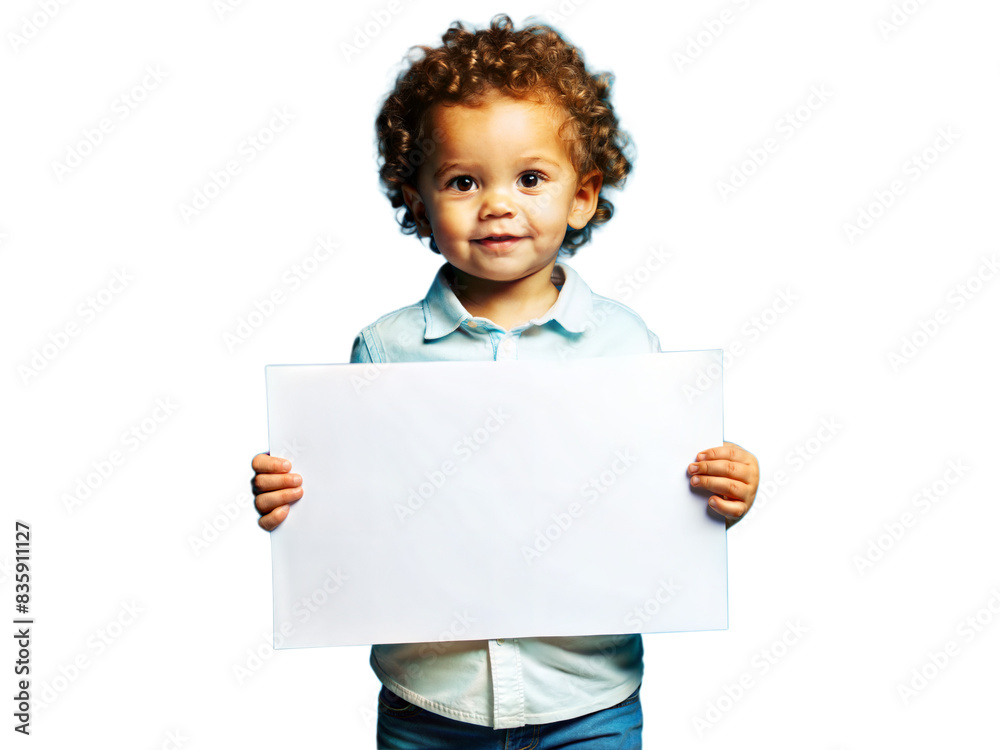 Child with Blank Poster, A studio portrait of a child holding a blank poster, offering a charming and versatile copy space.
Child with Blank Poster, A studio portrait of a child holding a blank poster, offering a charming and versatile copy space.