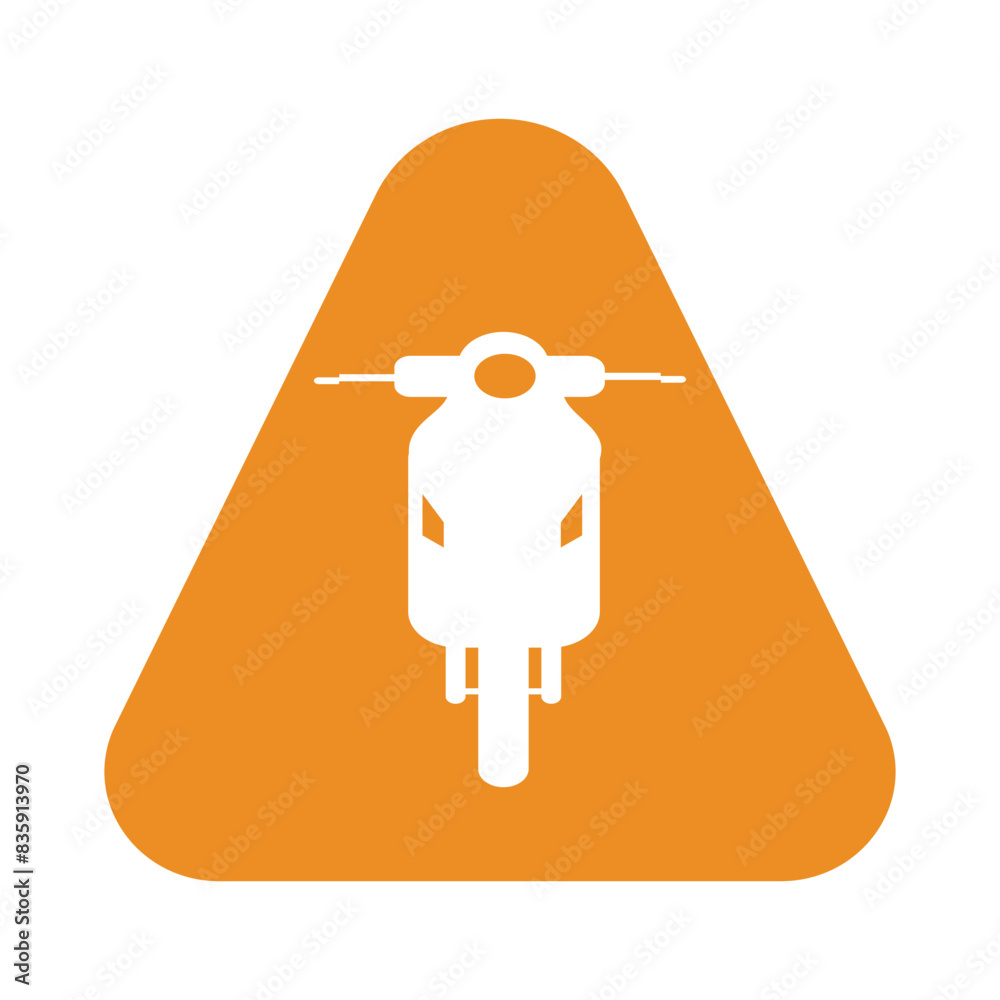 Scooty Logo combine with letter A vector template