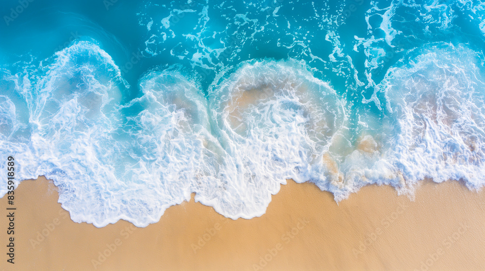 Abstract background light sea surf on the beach with sand Abstract background light sea surf on the beach with sand