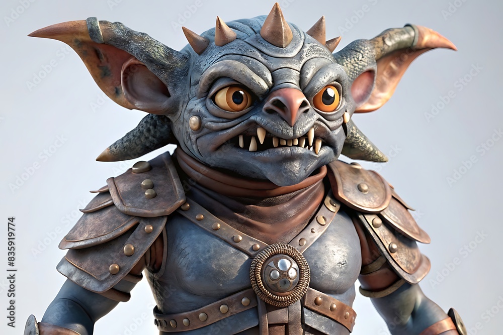 Mythical 3D Monster: Epic Fantasy Game Creature Illustration,3D Gaming Character, Conquer Fantasy Worlds with this Monster