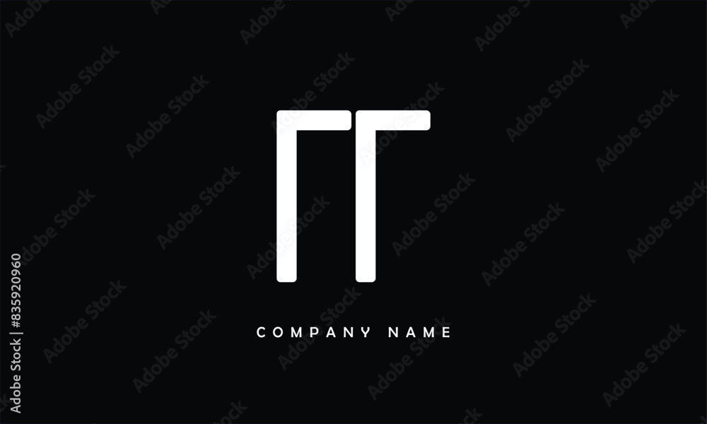 TT, TT Abstract Letters Logo Monogram TT, TT Abstract Letters Logo Monogram
