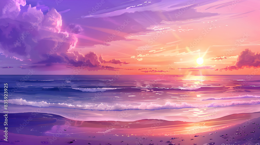 Radiant Serenity A Captivating Sea Sunset with Glowing Purple Clouds and Rainbow Reflection Magical Sunset: Purple Clouds and Rainbow Reflection Radiant Serenity A Captivating Sea Sunset with Glowing Purple Clouds and Rainbow Reflection Magical Sunset: Purple Clouds and Rainbow Reflection