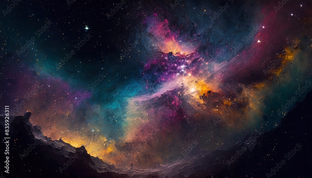 Fototapeta premium space of space