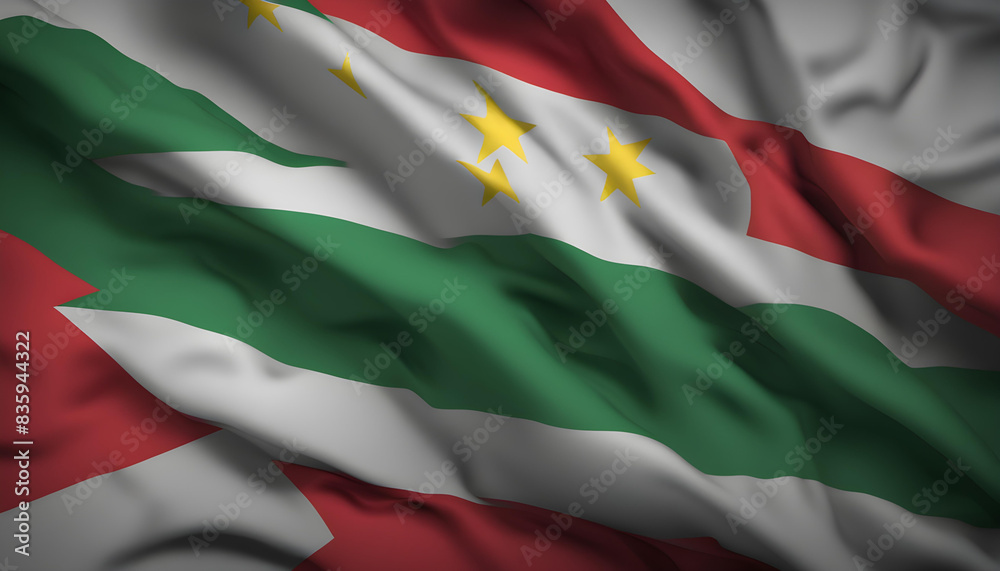 Obraz premium waving flag