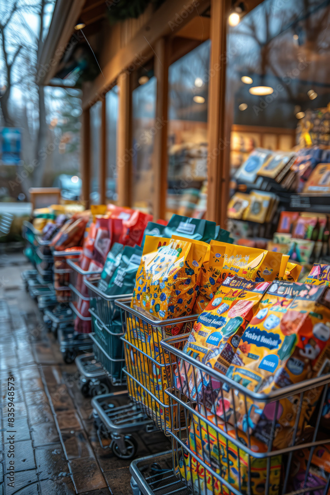 Fototapeta premium Ecommerce Marketing: Strategies to Build Unbreakable Customer Loyalty Using Data And AI,generative ai