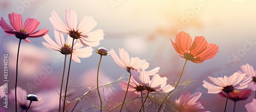 nature flower macro shots dreamy background. Creative banner. Copyspace image © HN Works