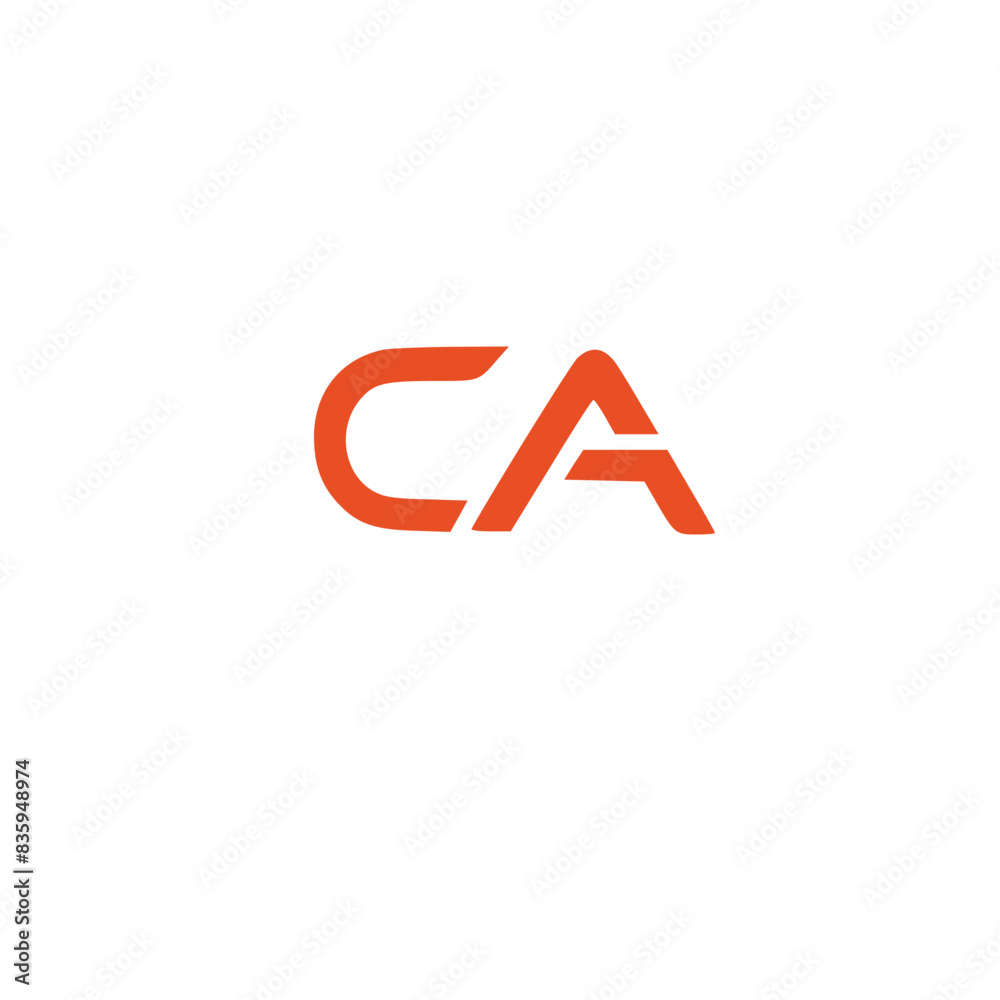 CA Logo, Letter C And Letter A Initial Logo Template CA Logo, Letter C And Letter A Initial Logo Template