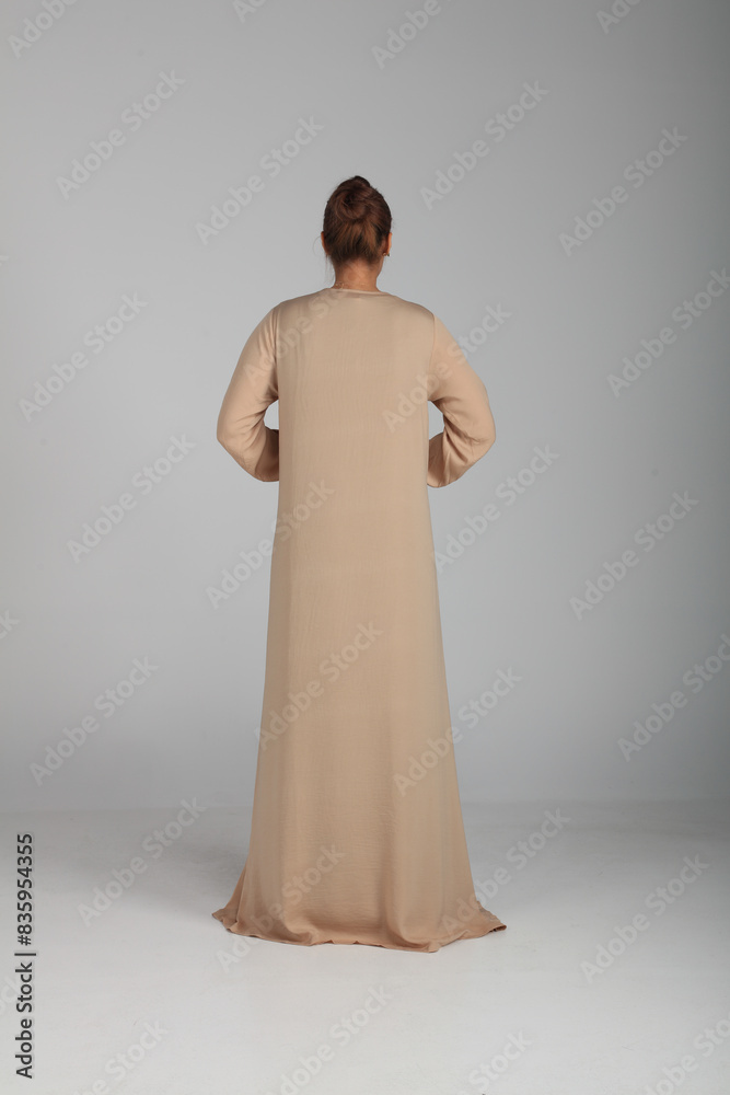 lady wearing Arabic dress shoot in photo studio lady wearing Arabic dress shoot in photo studio