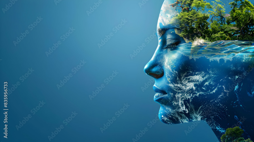 Empowering Education: A Photo Realistic Portrayal of an Educator Embracing Climate Curriculum, Symbolizing Hope and Action against Climate Change. Suitable for Educational and Envi