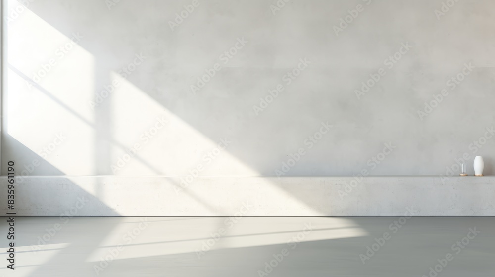 Minimalistic abstract interior of living room Minimalistic abstract interior of living room