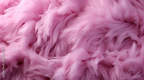 Faux fur texture with soft, fluffy fibers and a plush feel, adding a touch of luxury and warmth to winter-themed designs or product packaging. Painting Illustration style, Minimal and Simple,