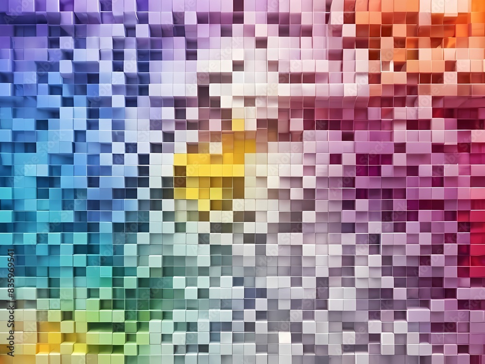 abstract background with squares