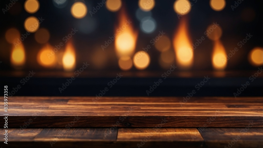 empty beautiful wood table top counter and blank wood empty beautiful wood table top counter and blank wood
