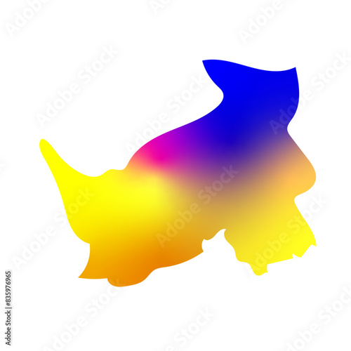 Logone Oriental vector map 