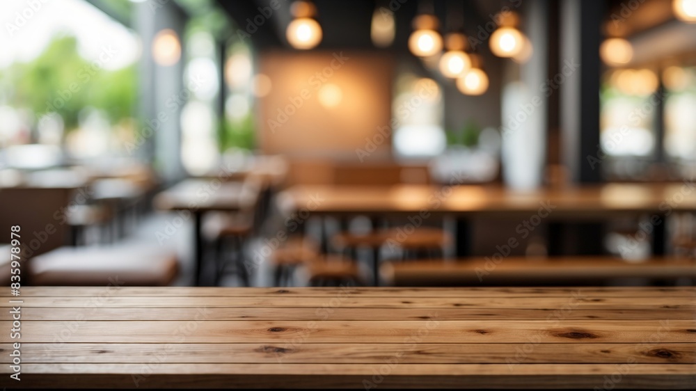 empty beautiful wood table top counter and blur bokeh empty beautiful wood table top counter and blur bokeh