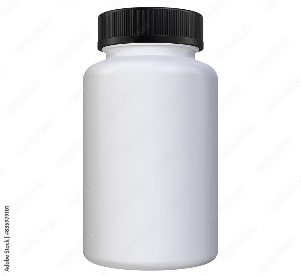 Realistic 3D bottle rendering mockup Realistic 3D bottle rendering mockup