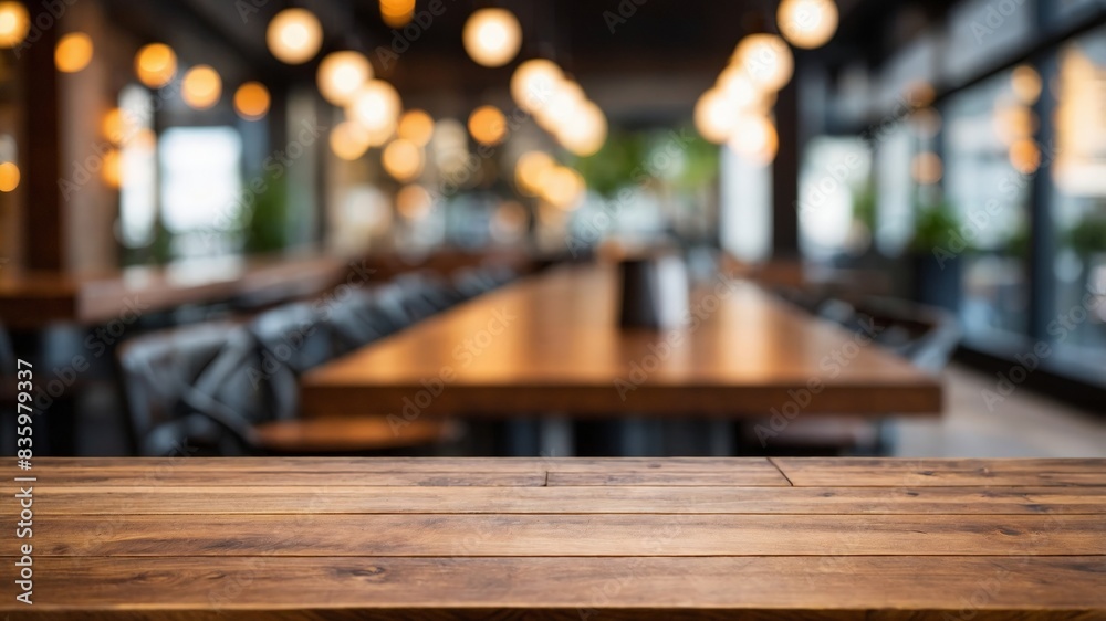 empty beautiful wood table top counter and blur bokeh empty beautiful wood table top counter and blur bokeh