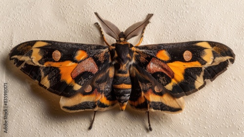 Prominent Moth Micromelalopha sieversi photo
