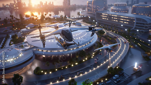 Aerial Port: Revolutionizing Transportation for Flying Vehicles