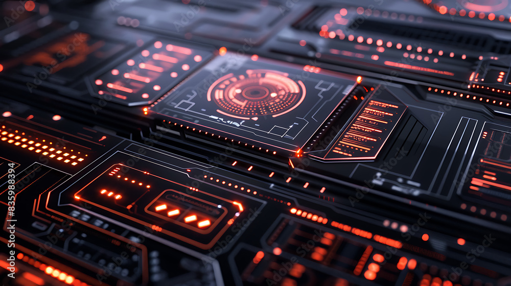 Digital control panel, state-of-the-art technology for customization and control Digital control panel, state-of-the-art technology for customization and control