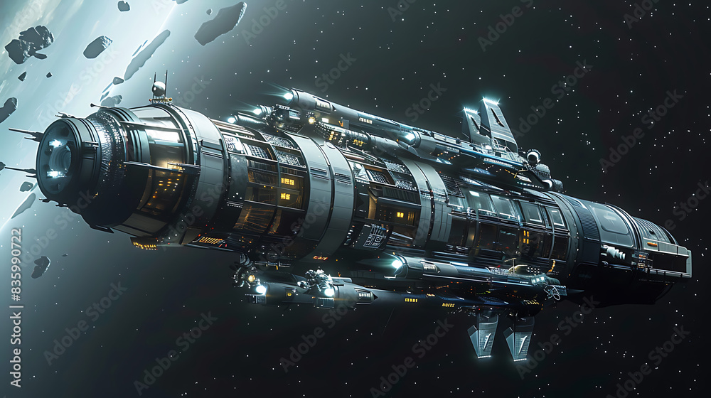 Futuristic Spacecraft: Transforming Cargo Transportation Beyond Earth Futuristic Spacecraft: Transforming Cargo Transportation Beyond Earth