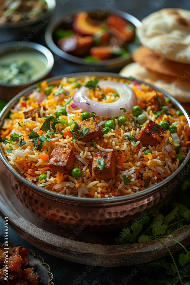 indian food masala food in an indian dish, selective focus indian food masala food in an indian dish, selective focus
