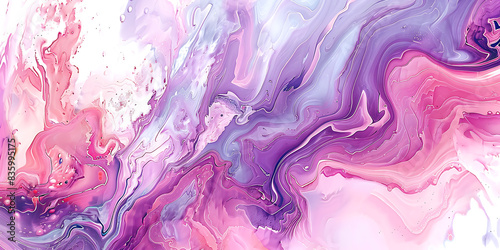 Fluid Elegance  Liquid Marble Watercolor Background  Abstract Aquatic Art  Liquid Marble Watercolor Backdrop - Ai Generated