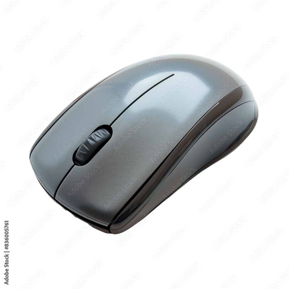wireless computer mouse isolated on transparent background wireless computer mouse isolated on transparent background