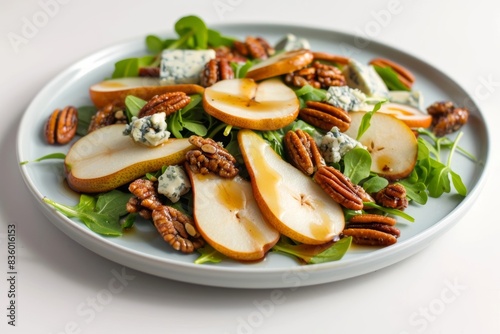 Enticing Salad with Asian Pears and Maytag Blue Cheese photo