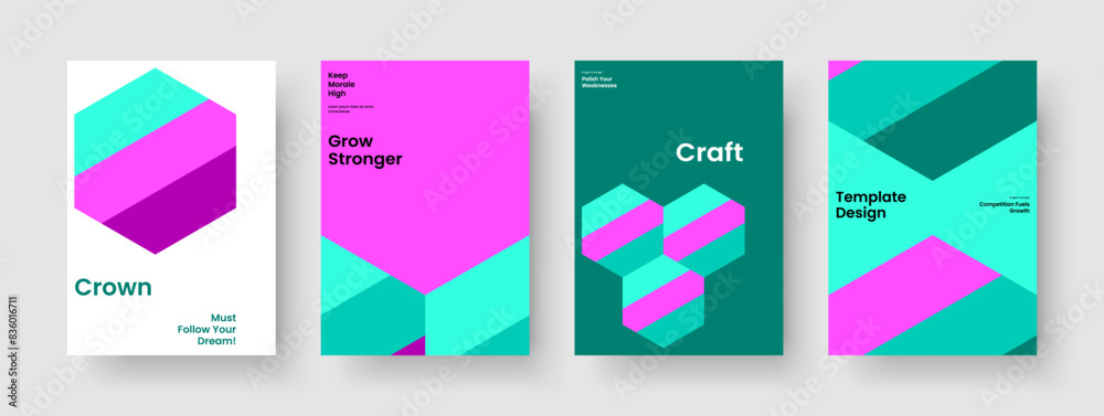 Isolated Flyer Layout. Modern Banner Design. Geometric Poster Template. Book Cover. Brochure. Report. Background. Business Presentation. Brand Identity. Pamphlet. Leaflet. Journal. Notebook