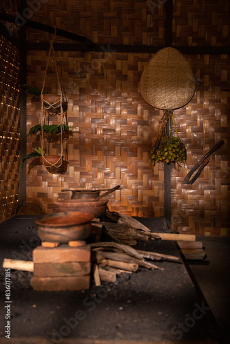 Indonesia traditional kitchen