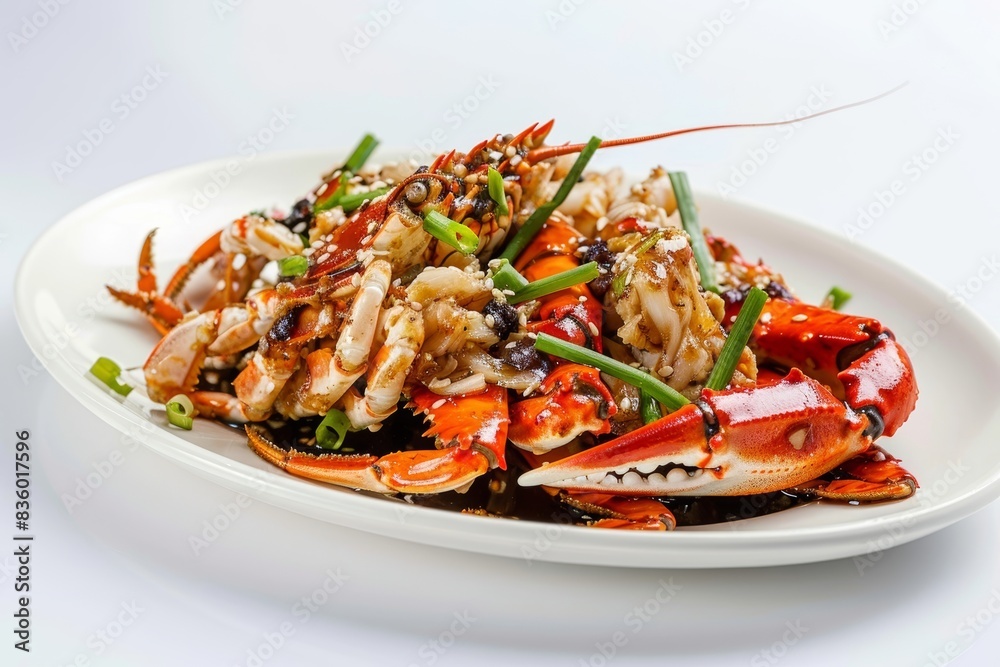 Asian Crab with Toasted Sesame Seeds Asian Crab with Toasted Sesame Seeds