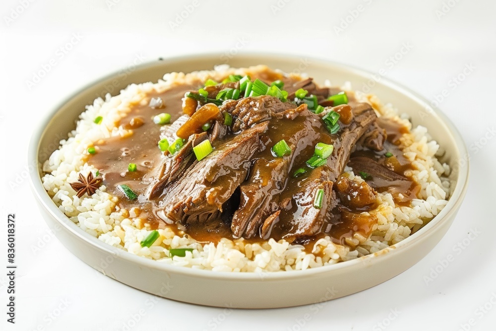 Savory Asian Braised Beef with Fragrant Star Anise Pods Savory Asian Braised Beef with Fragrant Star Anise Pods