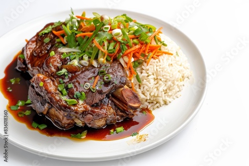 Fresh Asian Braised Beef Shank with Vibrant Shredded Salad