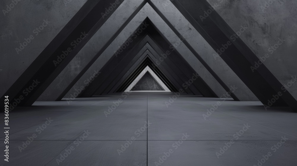 Fototapeta premium Abstract Geometric Perspective
