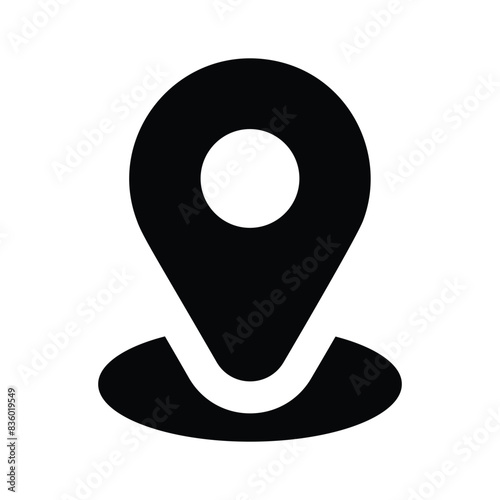 Location pointer vector icon design in trendy style, easy to use vector