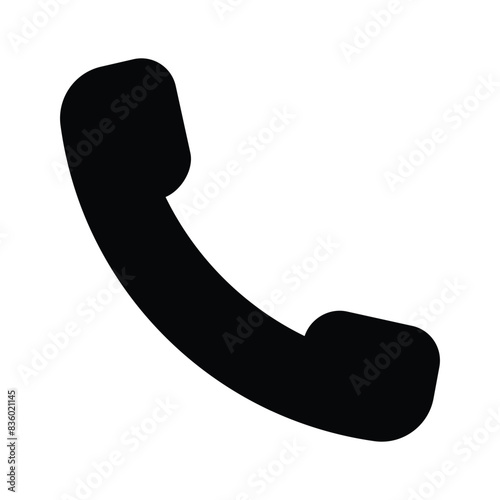 Phone, receiver, telephone vector design, pixel perfect icon