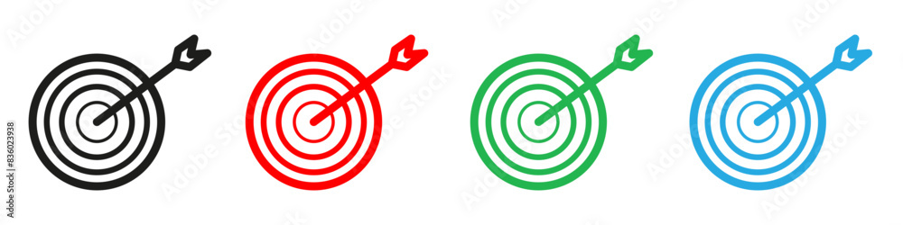 Opportunity detection icon mark in filled style Opportunity detection icon mark in filled style