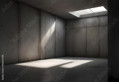 empty white room