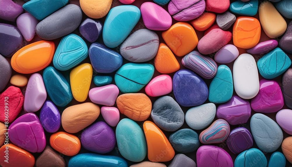 Vibrant Rock Wall Background Display