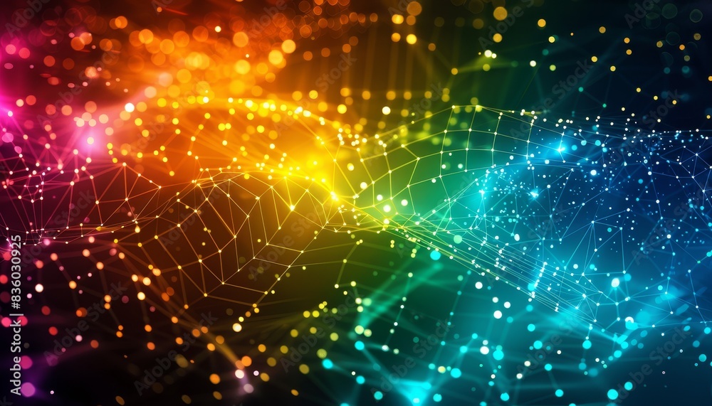 A detailed blueprint of a complex network system with various nodes and connections highlighted. A detailed blueprint of a complex network system with various nodes and connections highlighted.