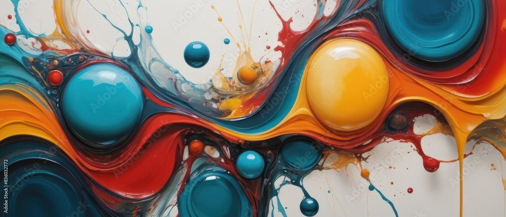 abstract fluid painting background abstract fluid painting background