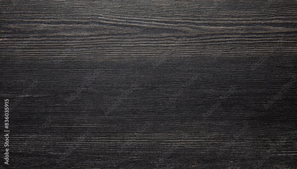 Fototapeta premium Luxurious ebony textured wooden background