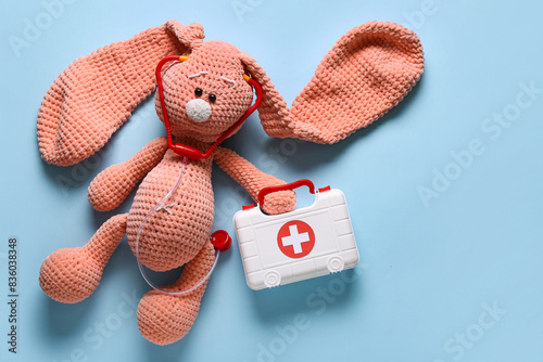 Toy first aid kit and toy b...