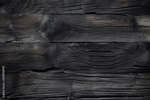 Processed collage of smoking wood planks surface texture. Background for banner, backdrop