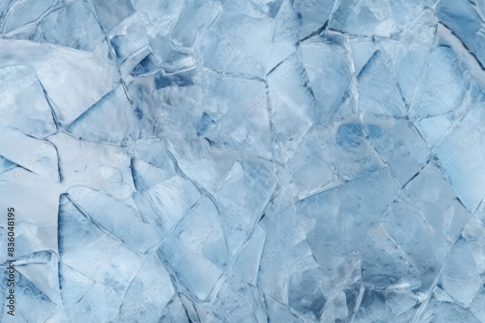 Processed collage of thick layer of cracked ice texture. Background for banner, backdrop or texture Processed collage of thick layer of cracked ice texture. Background for banner, backdrop or texture