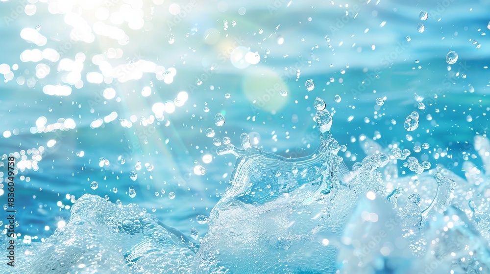 Underwater concept background Underwater concept background
