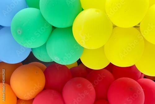colorful balloons, artistic creativity, textures and backgrounds